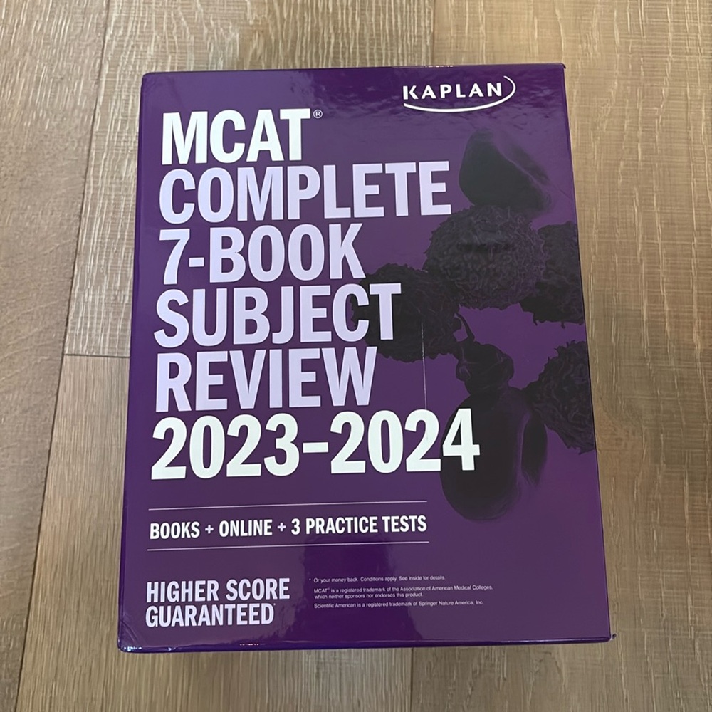 MCAT Kaplan Book Set